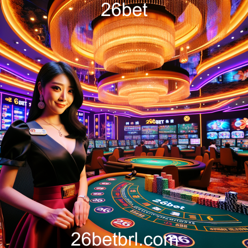Experiência Imersiva no Cassino Ao Vivo da 26bet